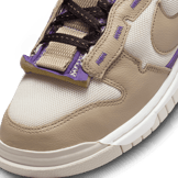 Nike Dunk Low Remastered Khaki Purple Angle 4
