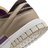 Nike Dunk Low Remastered Khaki Purple Angle 5