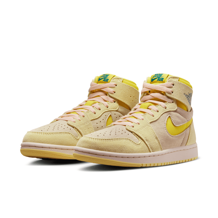 Air Jordan 1 High Zoom CMFT 2 Citron Tint (W) Angle 3