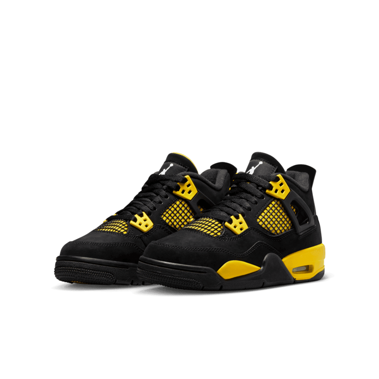 Air Jordan 4 Retro Thunder (2023) (GS) Angle 2