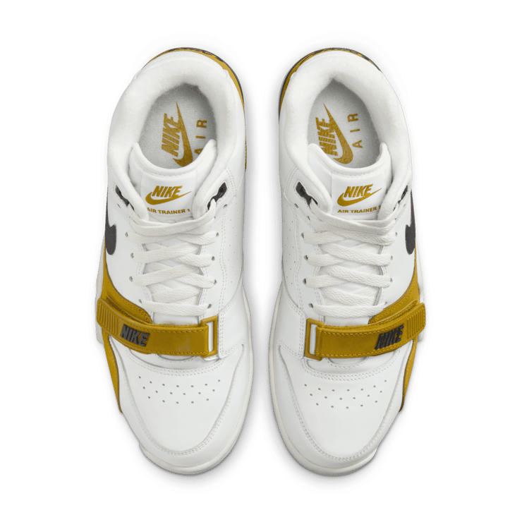 Nike Air Trainer 1 White Black Bronzine Angle 1