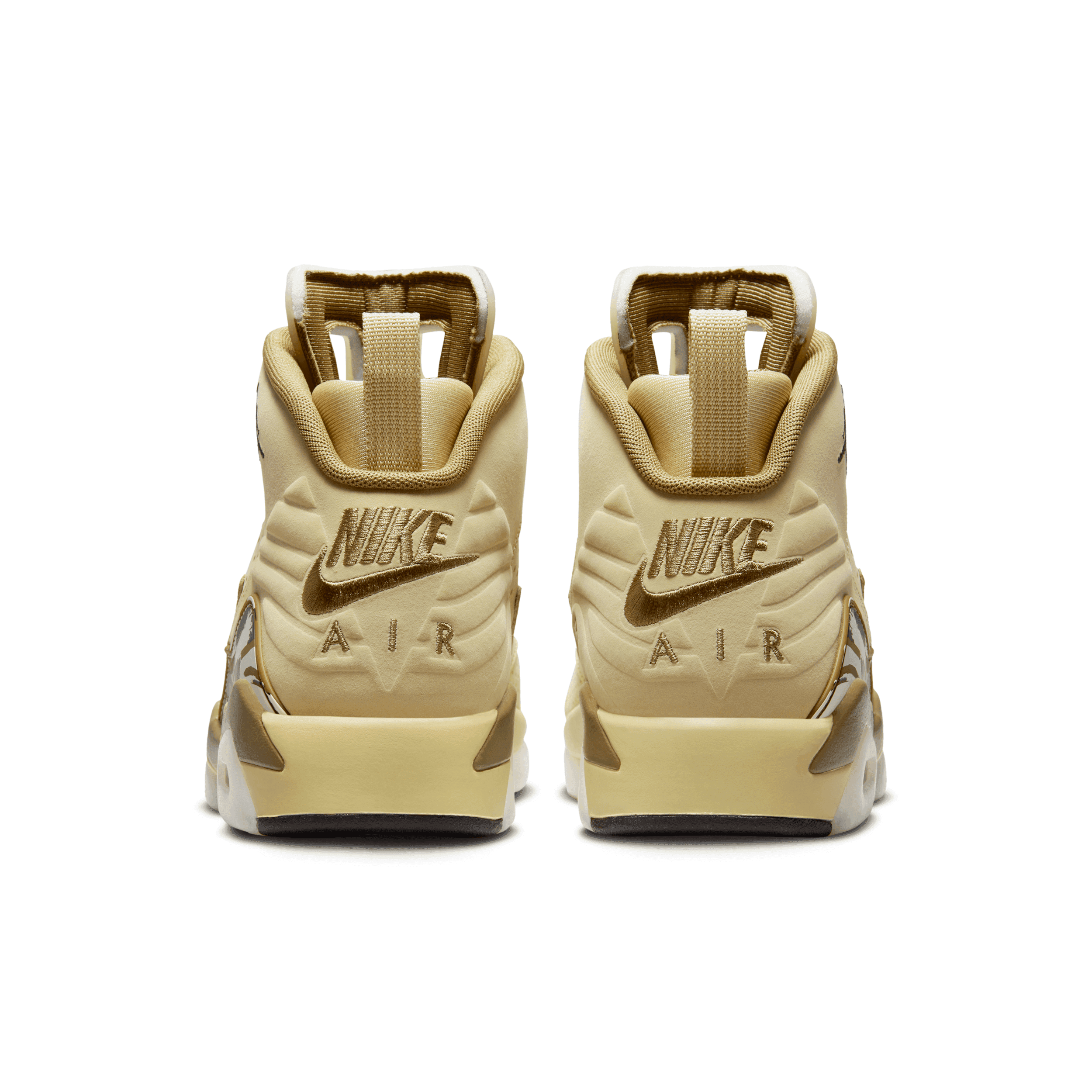 Air Jordan MVP Team Gold Brown Kelp (W) Angle 4