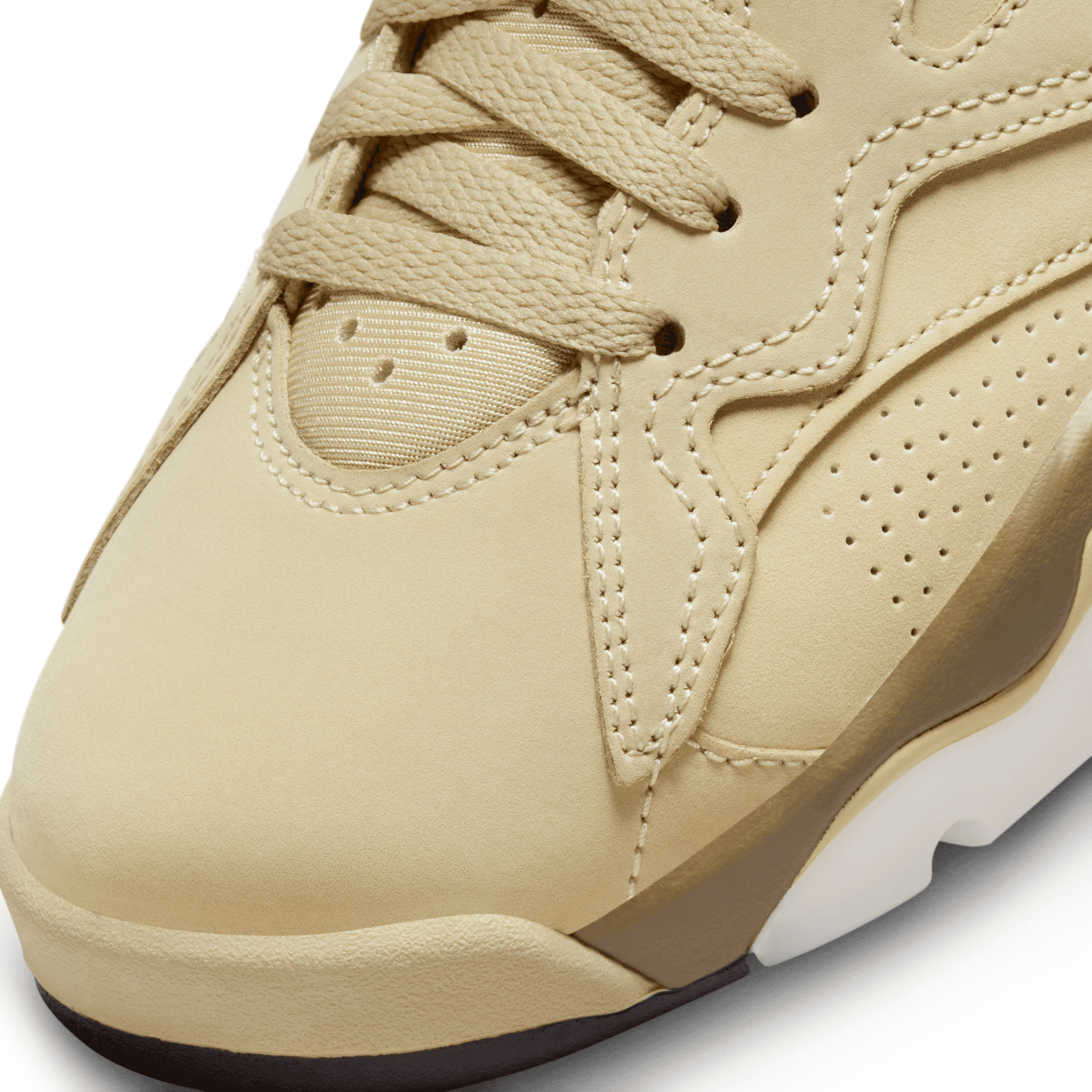 Air Jordan MVP Team Gold Brown Kelp (W) Angle 5
