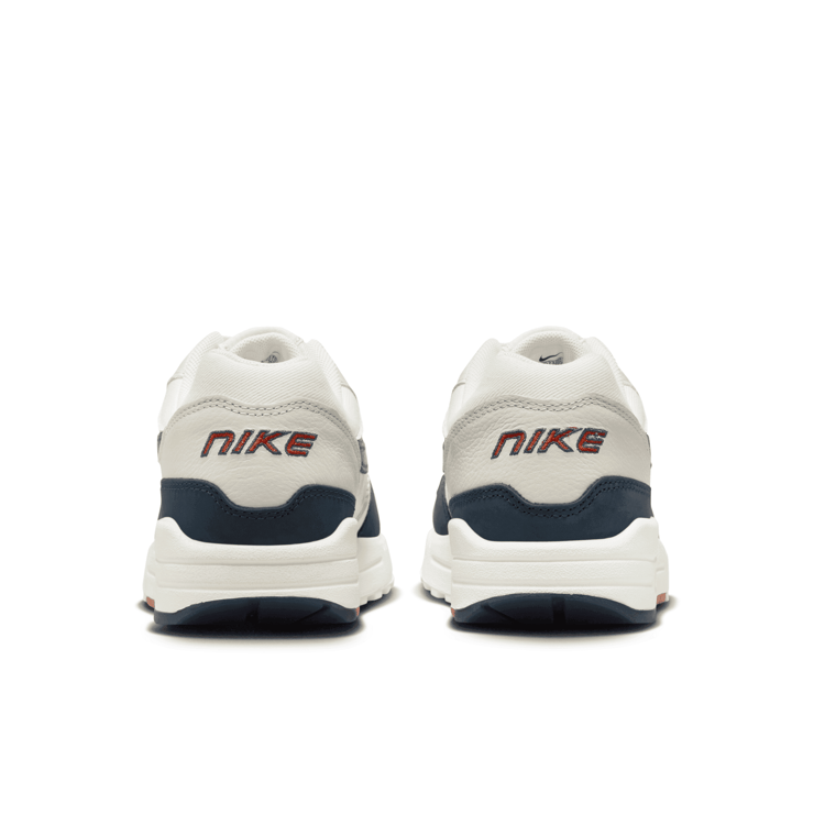 Nike Air Max 1 LX Sail Navy Orange (W) Angle 4