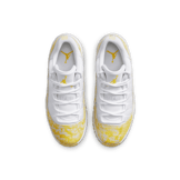Air Jordan 11 Low Snake Yellow Python (PS) Angle 1