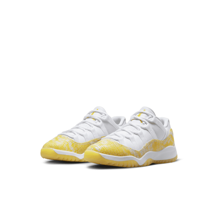 Air Jordan 11 Low Snake Yellow Python (PS) 580522-107