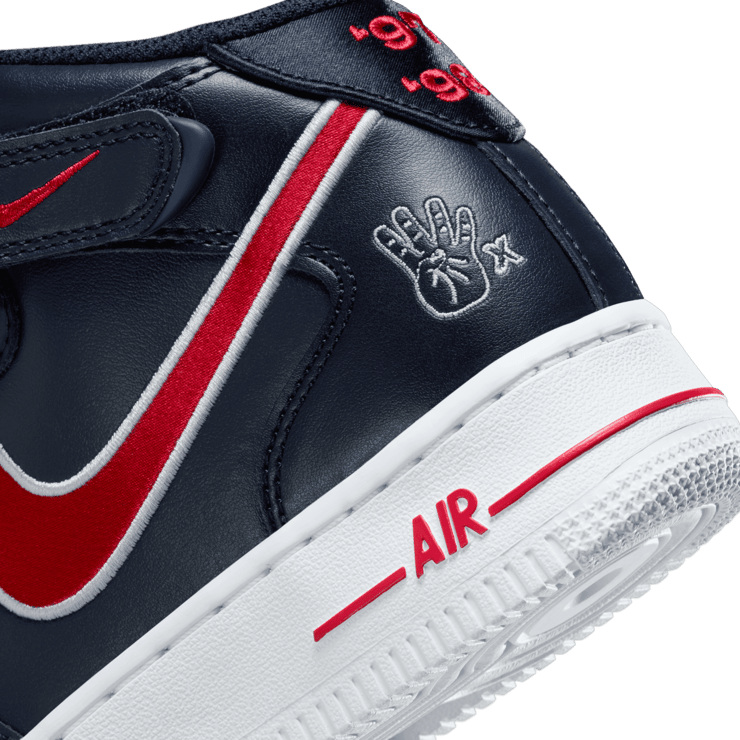 Nike Air Force 1 Mid Houston Comets 4-Peat (W) Angle 5