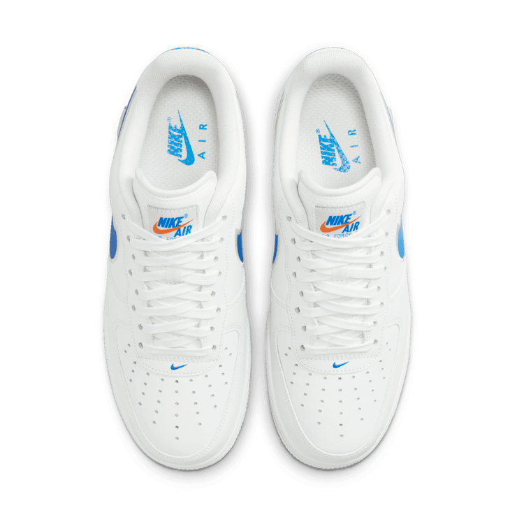 Nike Air Force 1 Low Oversized Swoosh Summit White Photo Blue Angle 1