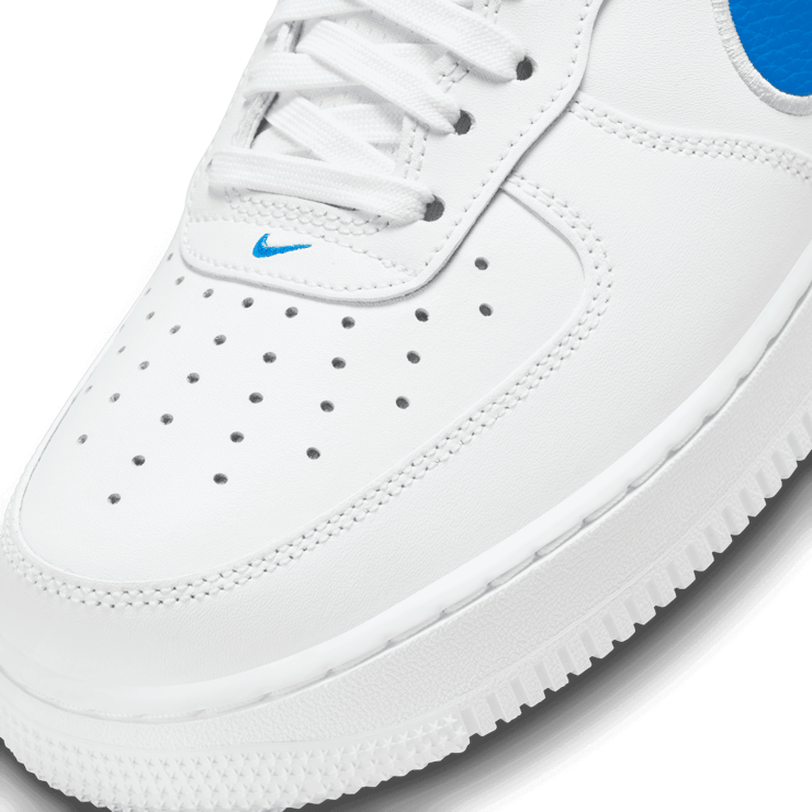 Nike Air Force 1 Low Oversized Swoosh Summit White Photo Blue Angle 4