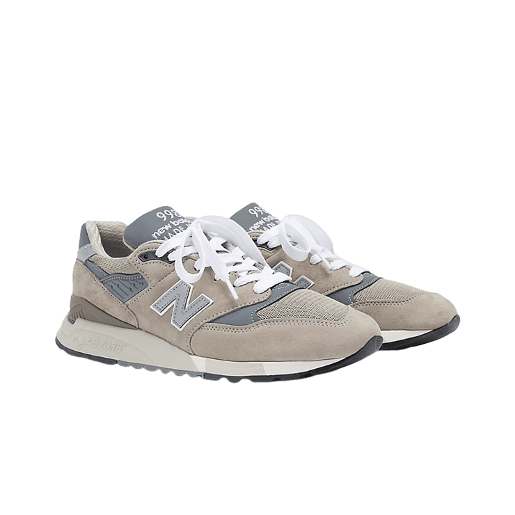New Balance 998 Made In USA Grey Day Angle 2