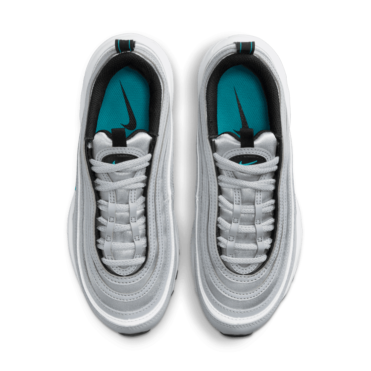 Nike Air Max 97 Wolf Grey Teal Nebula (W) Angle 1