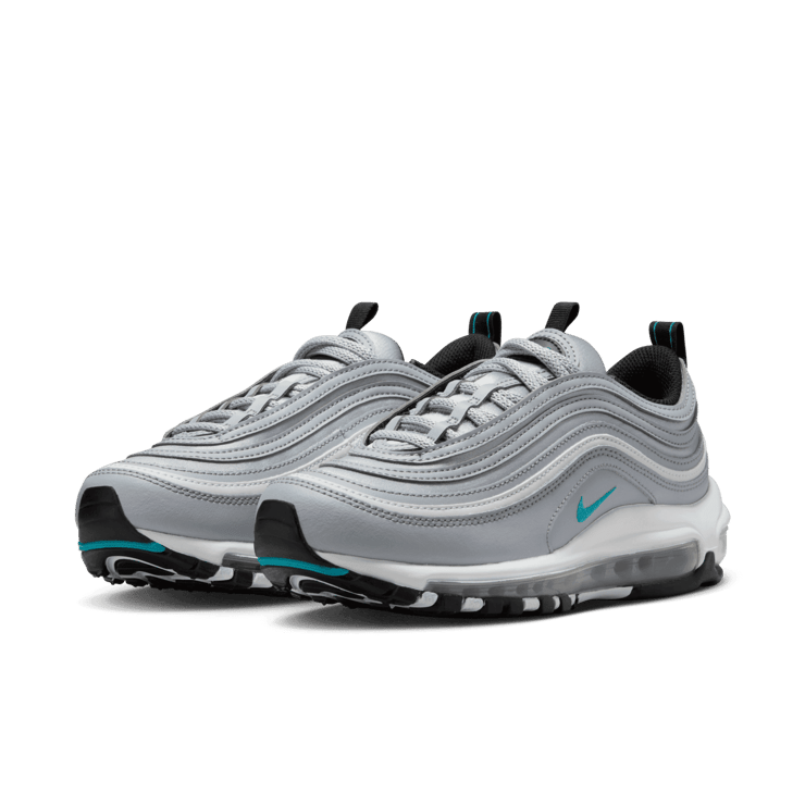 Nike Air Max 97 Wolf Grey Teal Nebula (W) Angle 2