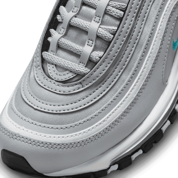 Nike Air Max 97 Wolf Grey Teal Nebula (W) Angle 4