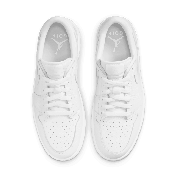 Air Jordan 1 Low Golf Triple White Angle 1