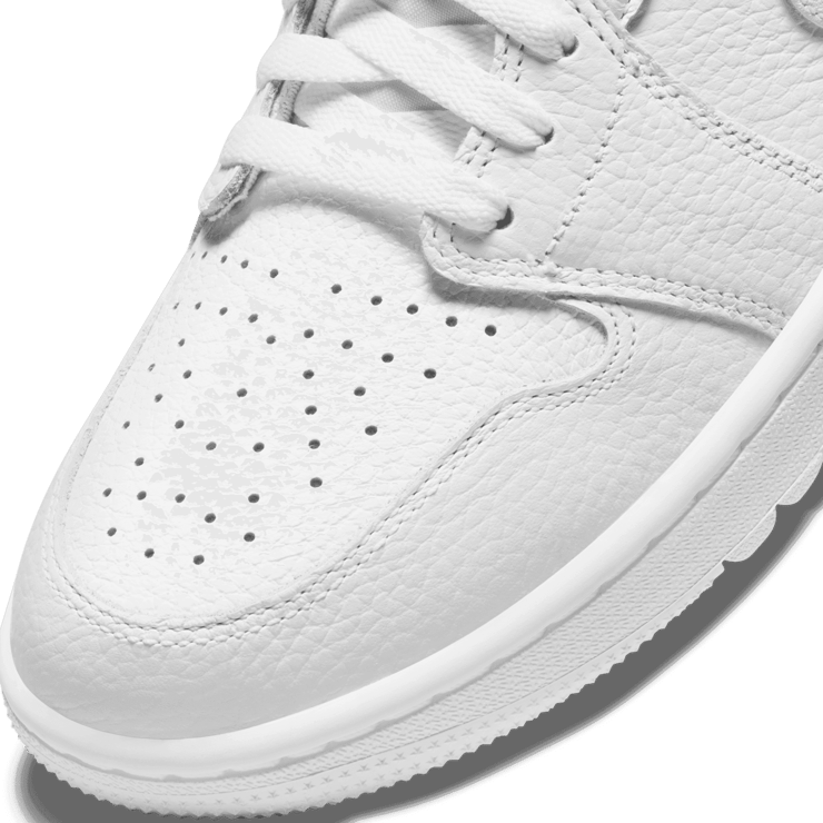 Air Jordan 1 Low Golf Triple White Angle 4