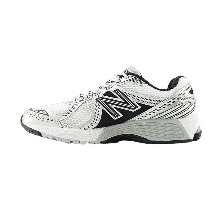 New Balance 860v2 Silver Black Angle 0