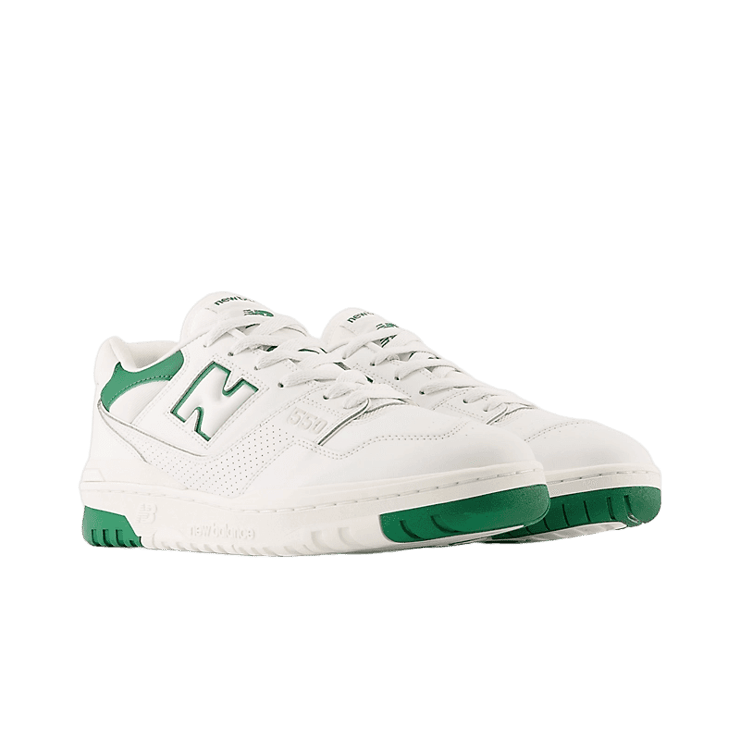 New Balance 550 White Green Angle 2