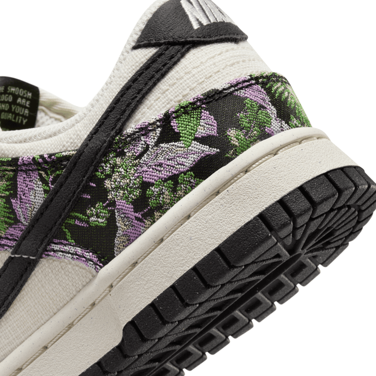 Nike Dunk Low NN Floral Tapestry (W) Angle 2