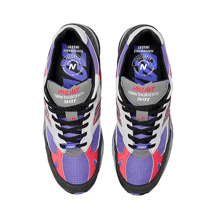 New Balance 991 Made In UK Palace Purple Angle 1