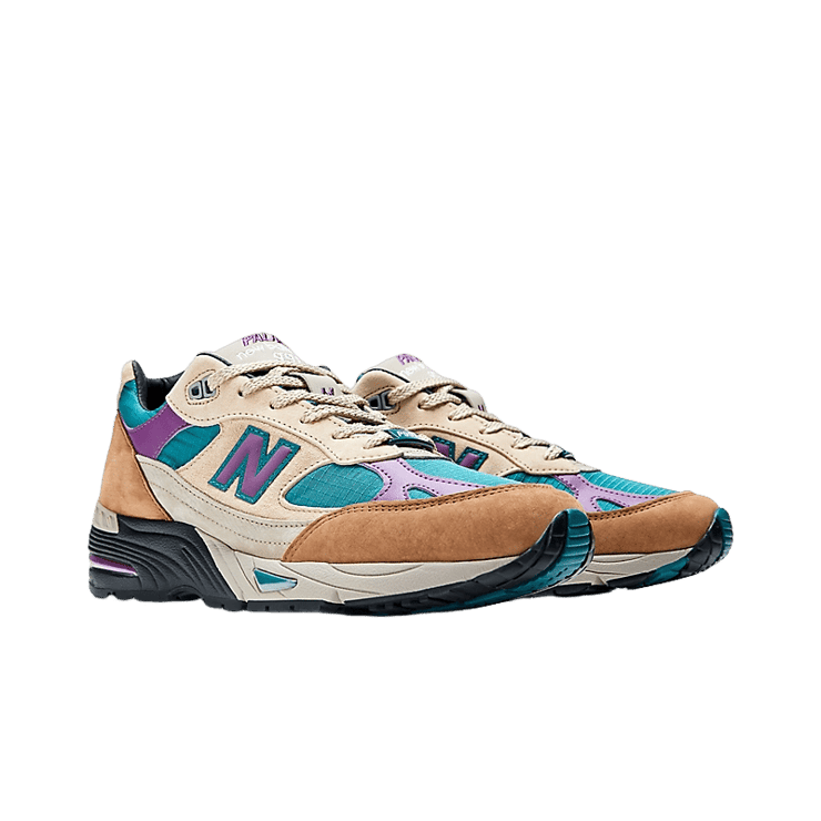 スニーカー New Balance 991 Made in UK Palace Teal New Balance 991 Made In UK Palace Teal - M991PAL Raffles