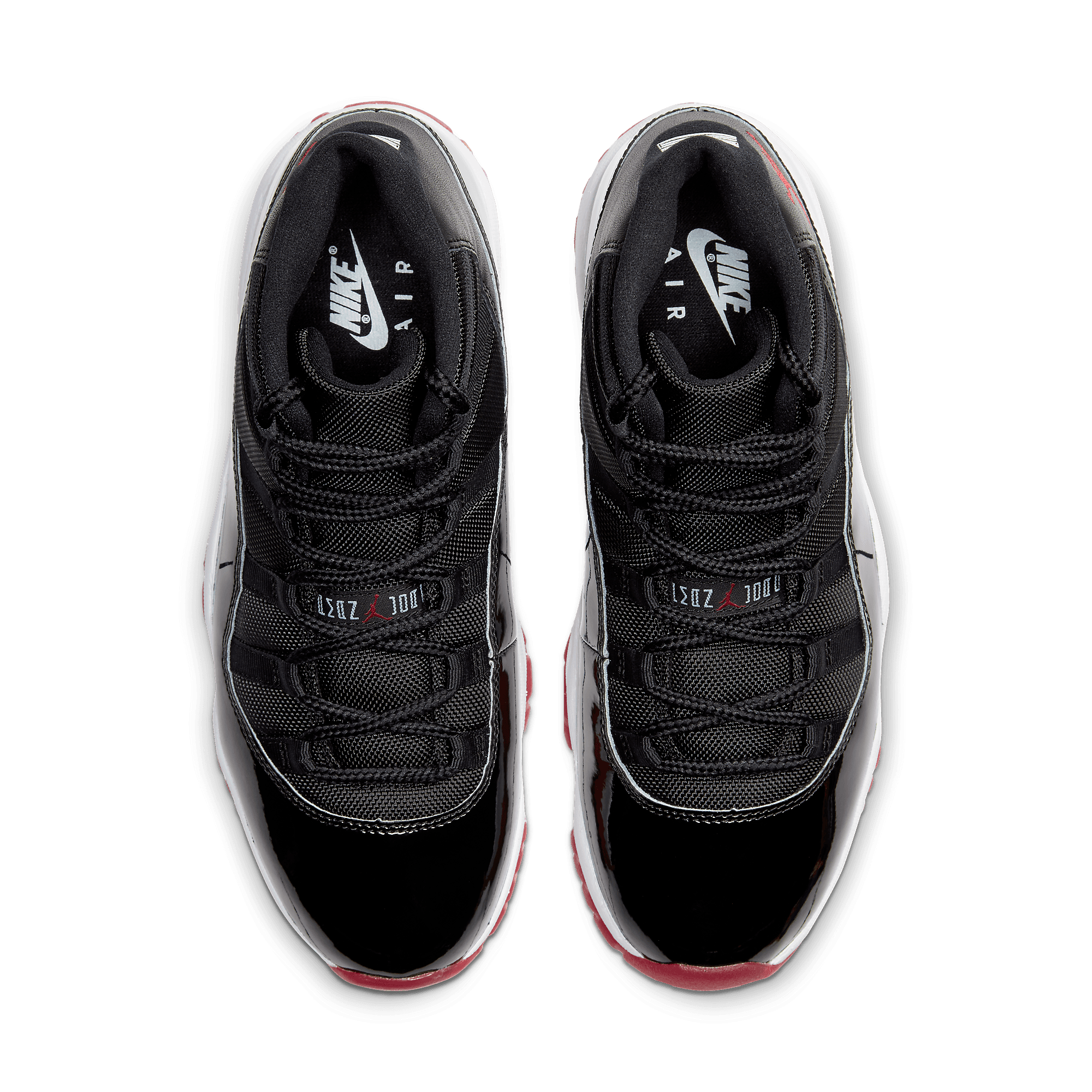 jordan 11 bred comparison