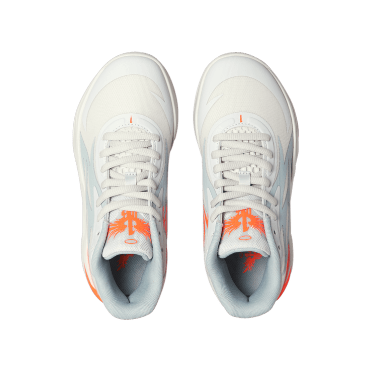 Puma LaMelo Ball MB.02 Grey Orange (GS) Angle 2