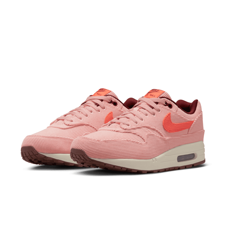 Nike Air Max 1 Premium Corduroy Coral Stardust Angle 2