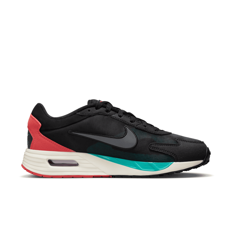 Nike Air Max Solo Black Clear Jade Track Red Angle 2