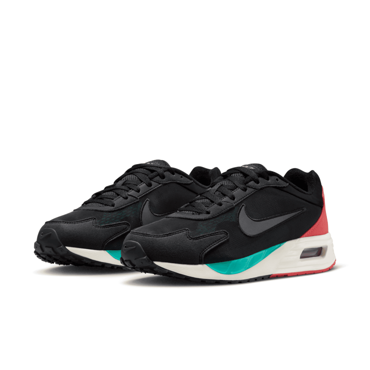 Nike Air Max Solo Black Clear Jade Track Red Angle 4