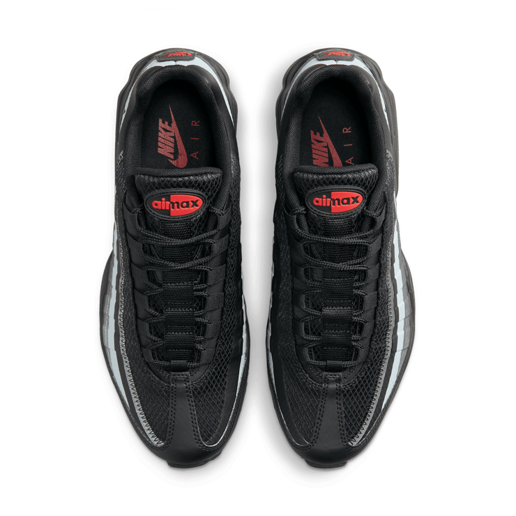 Nike Air Max 95 Ultra Black Red Grey Angle 1