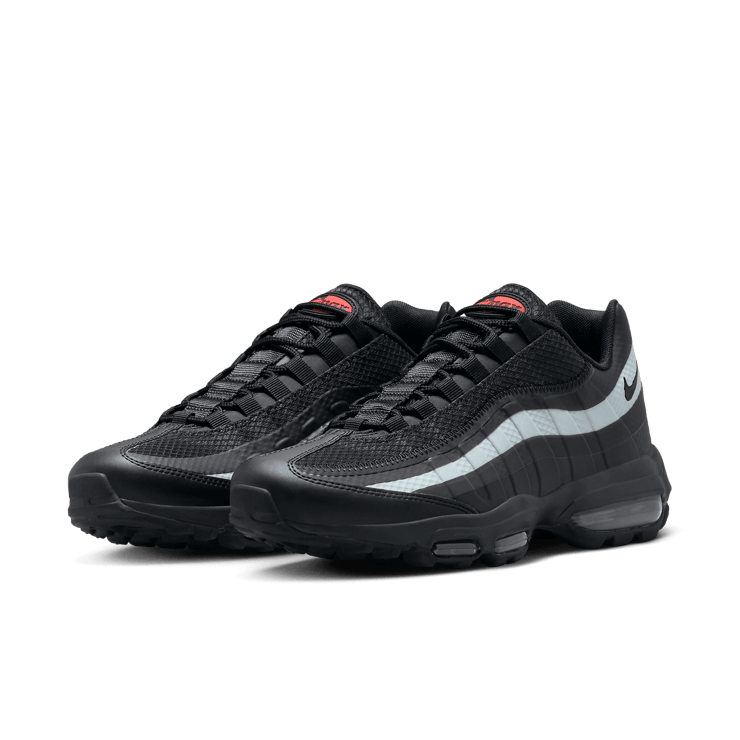 Nike Air Max 95 Ultra Black Red Grey Angle 2