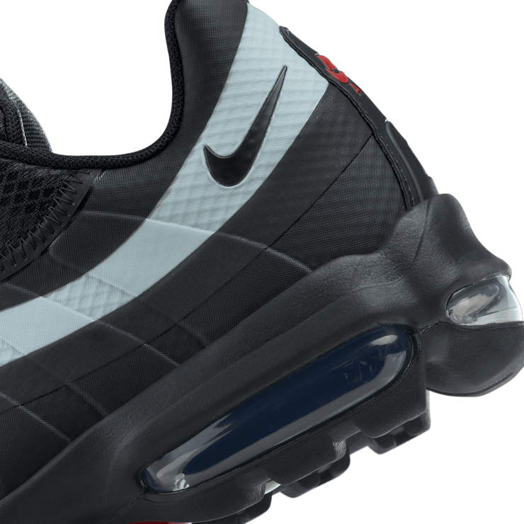 Nike Air Max 95 Ultra Black Red Grey Angle 5