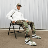 Nike Dunk Low White Oil Green Cargo Khaki Angle 7