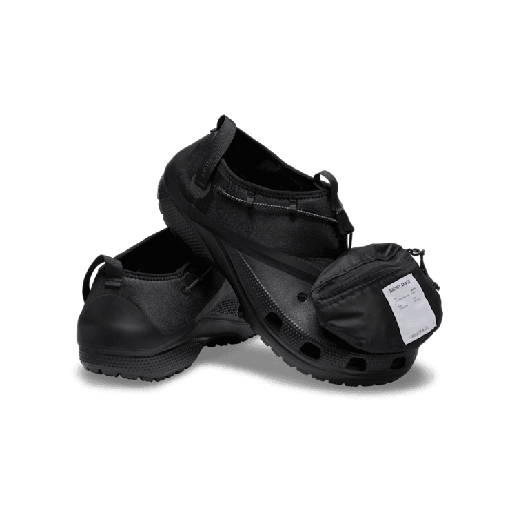 Crocs Classic Clog Satisfy Noir Angle 0