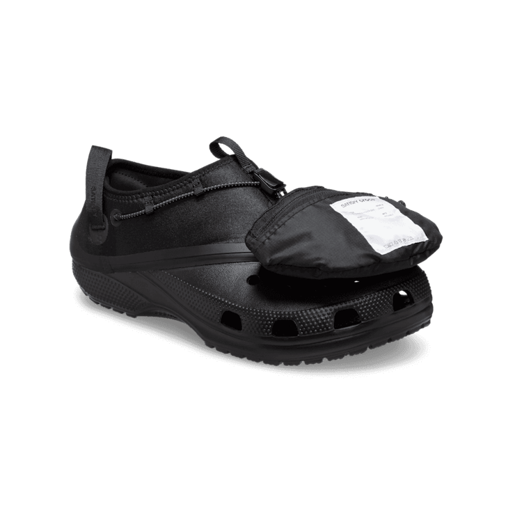 Crocs Classic Clog Satisfy Noir Angle 2