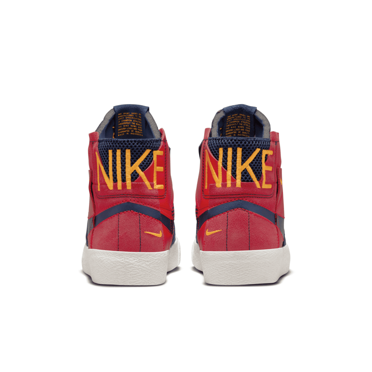 Nike SB Zoom Blazer Mid Premium University Red Midnight Navy Angle 4