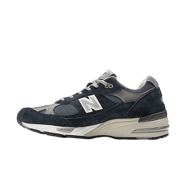 New Balance 991 Kith Navy Angle 0