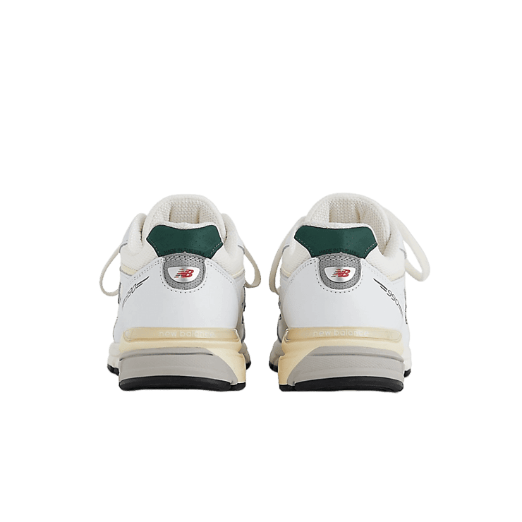 New Balance 990v4 Made in USA by Teddy Santis White Green Angle 1