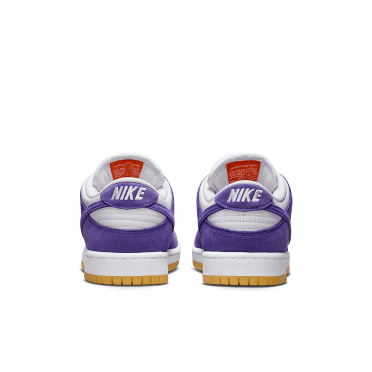 Nike SB Dunk Low Pro ISO Orange Label Court Purple Angle 3