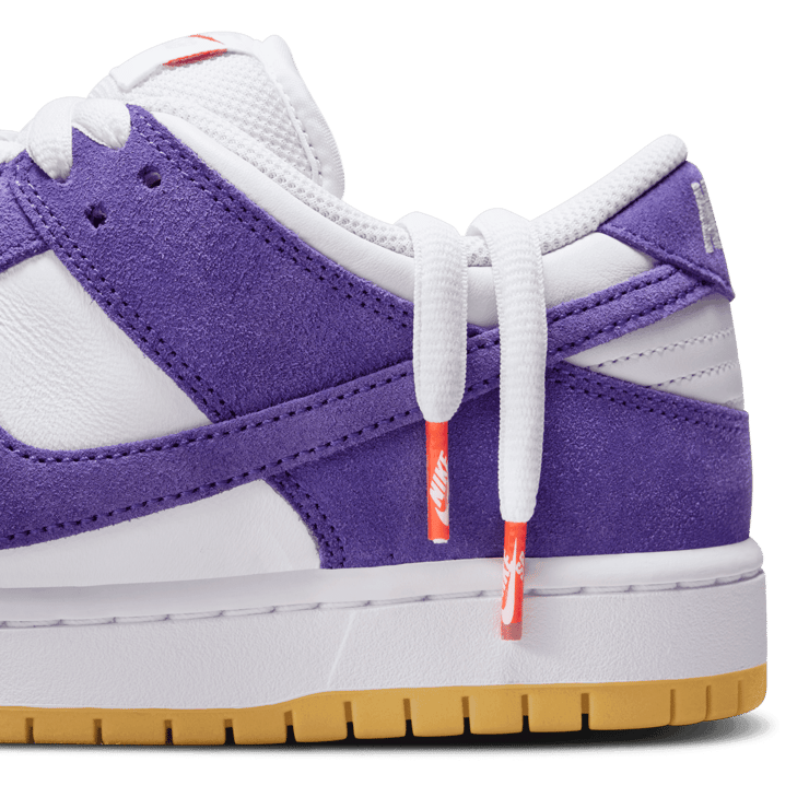 Nike SB Dunk Low Pro ISO Orange Label Court Purple Angle 6