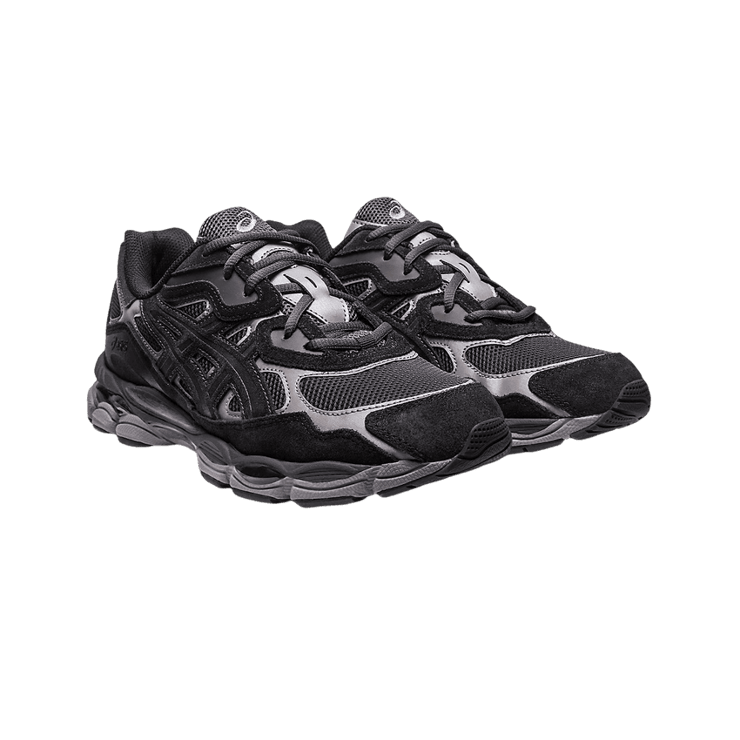 ASICS Gel-NYC Graphite Grey Black Angle 0