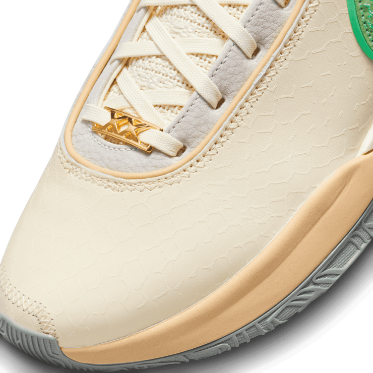 Nike LeBron 20 FAMU Coconut Milk Angle 4
