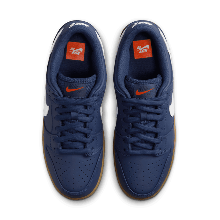 Nike SB Dunk Low Navy Gum Angle 1