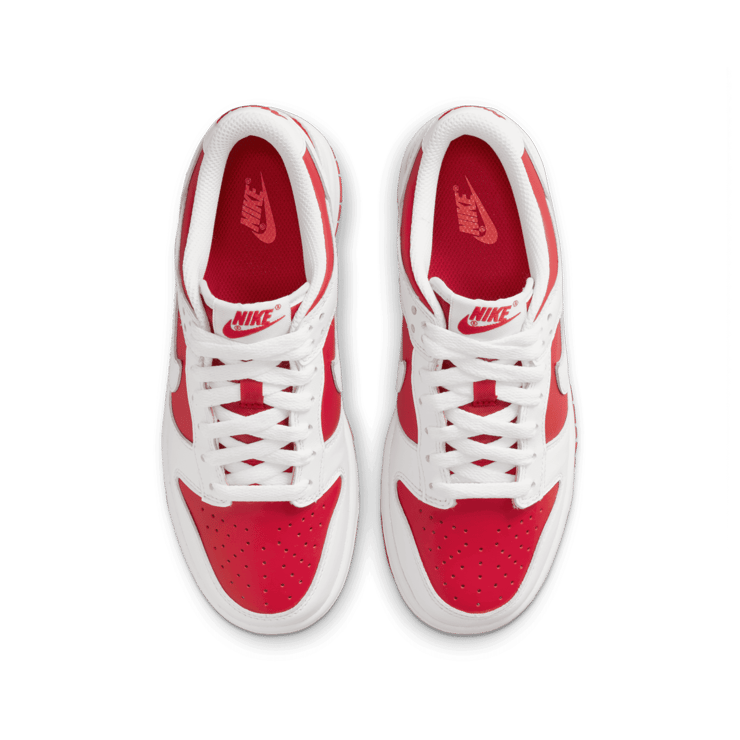 Nike Dunk Low Championship Red (2021) (GS) Angle 1