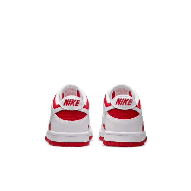 Nike Dunk Low Championship Red (2021) (GS) Angle 3