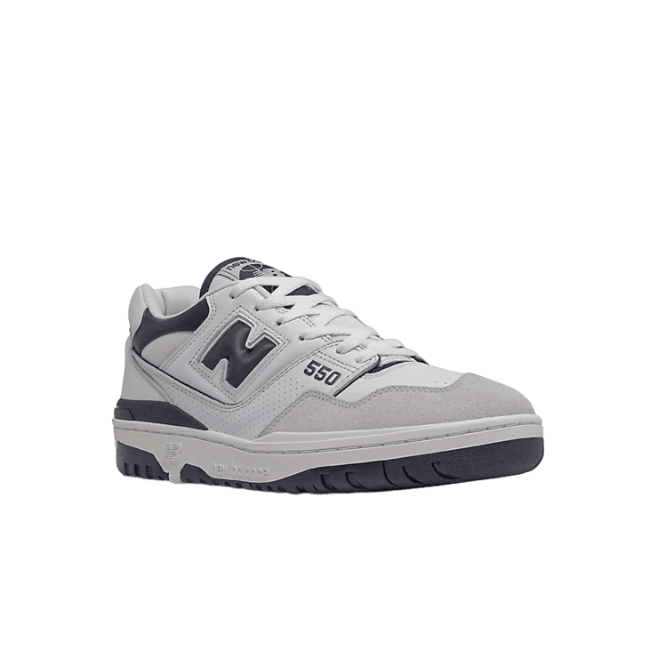 New Balance 550 Navy Blue Angle 2