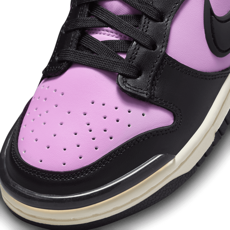 Nike Dunk Low Twist Rush Fuchsia Black (W) Angle 4