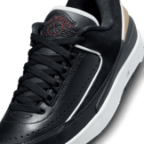 Air Jordan 2 Retro Low Black Varsity Red (W) Angle 4