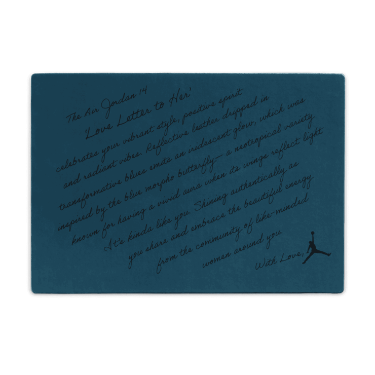 Air Jordan 14 Retro Low Love Letter (W) Angle 6