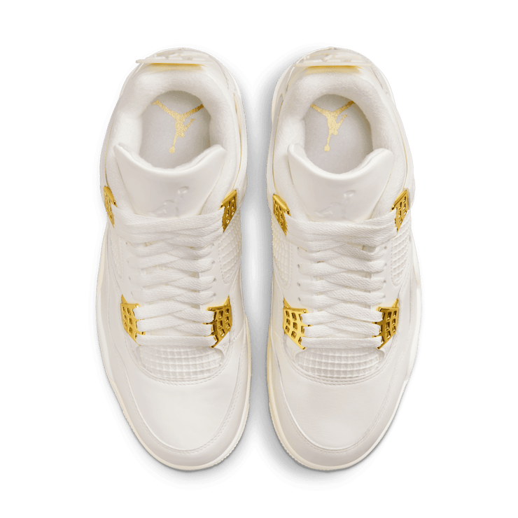 Air Jordan 4 Retro Metallic Gold (W) Angle 1